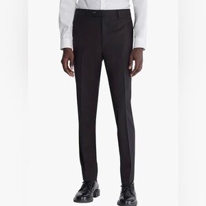 Calvin Klein Men’s Slim Fit Dress Suit Pants, Black, 36Wx30L - NWOT
